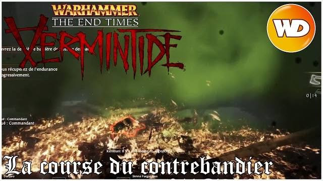 warhammer the end of times - vermintide - gameplay - la course du contrebandier