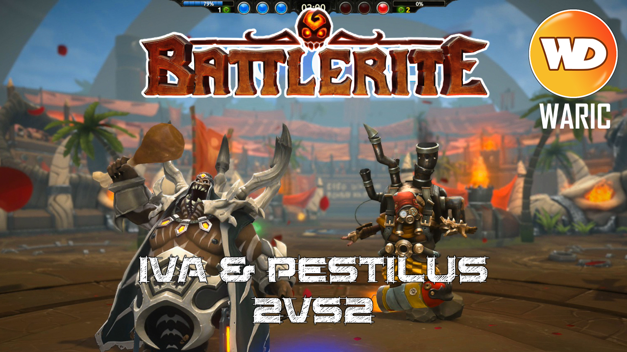 Battlerite - Let's Play - FR - 2vs2 - Iva+Pestilus vs Raigon+Zander
