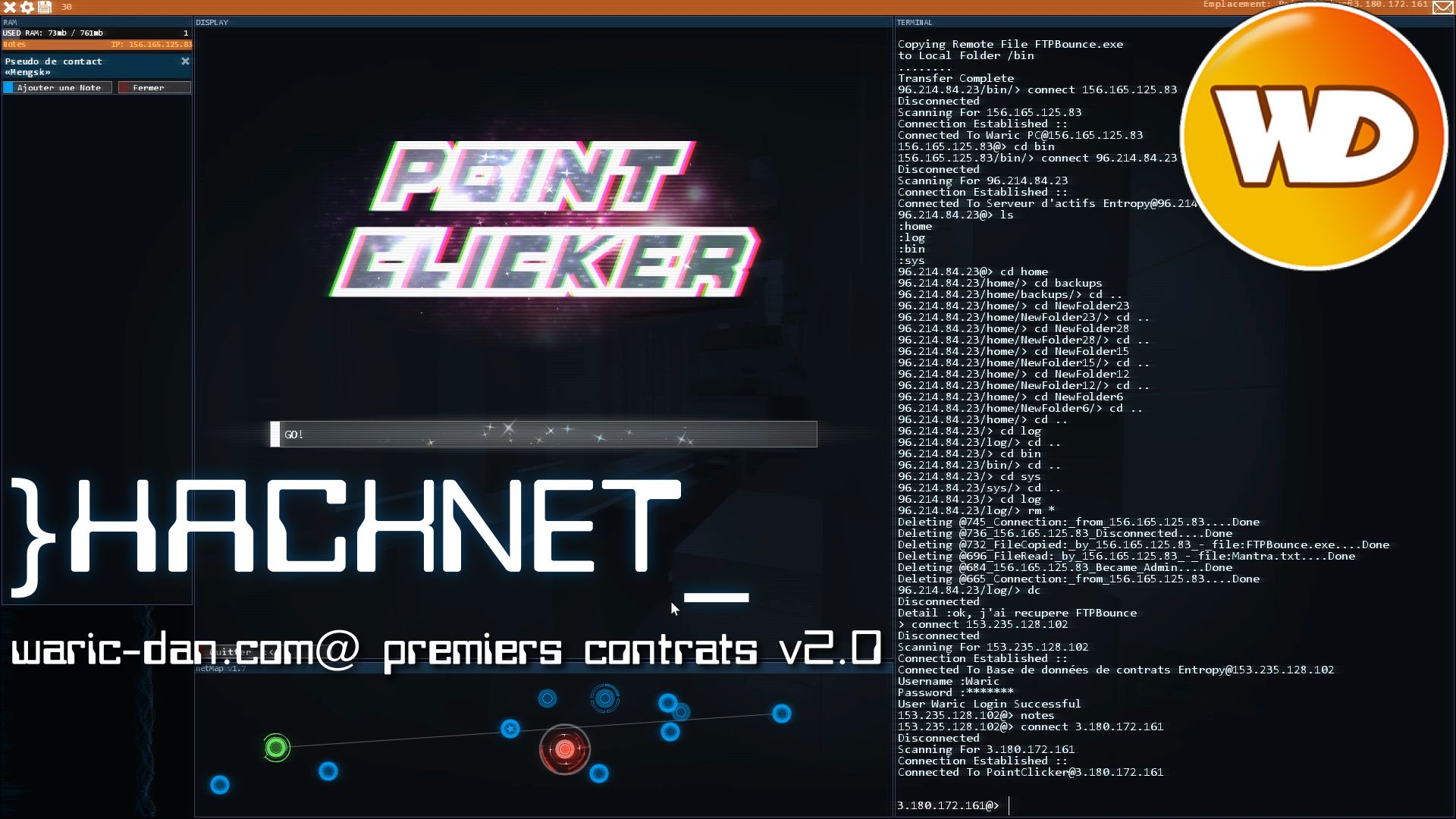 Hacknet - FR - Playthrough - épisode 2